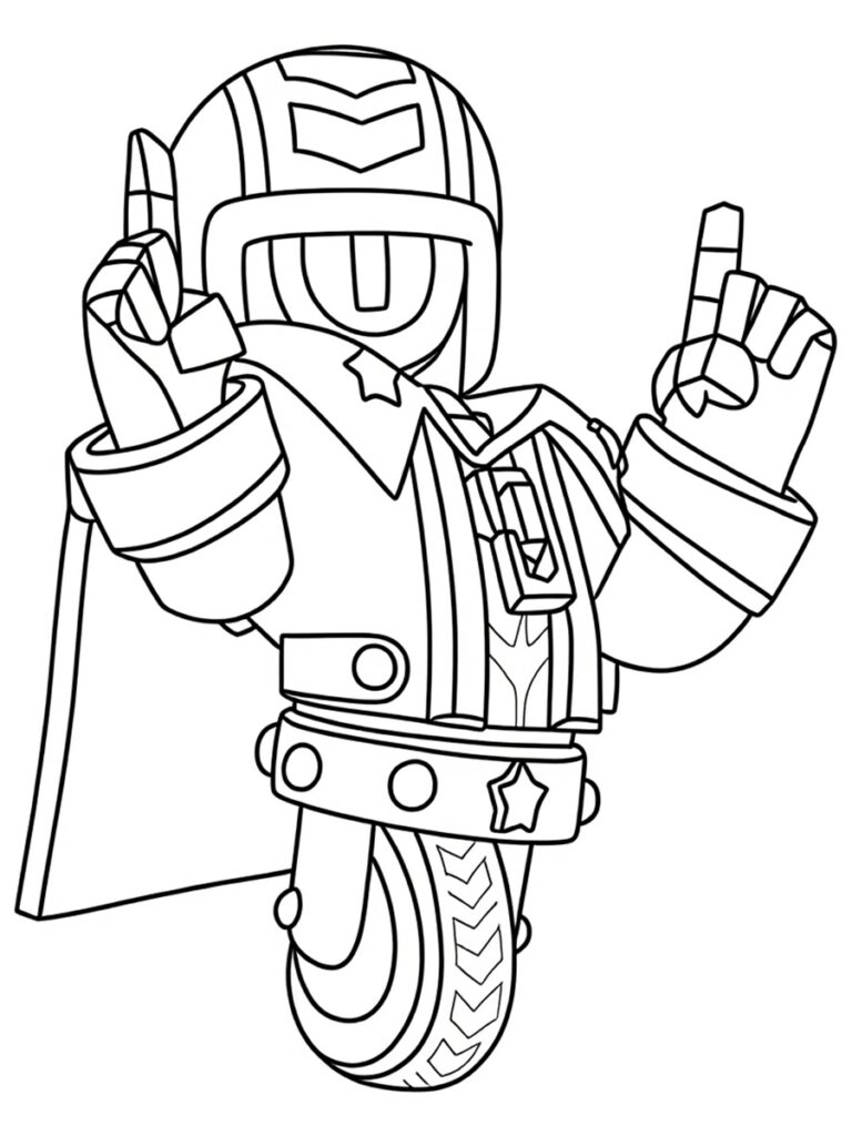 Coloriage Brawl Stars Stu