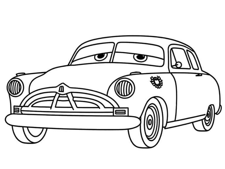 Coloriage Doc Hudson
