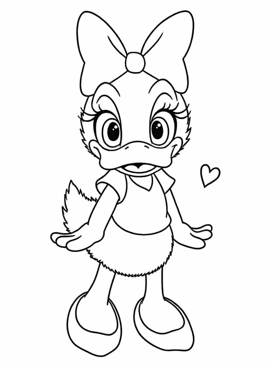 Coloriage disney kawaii