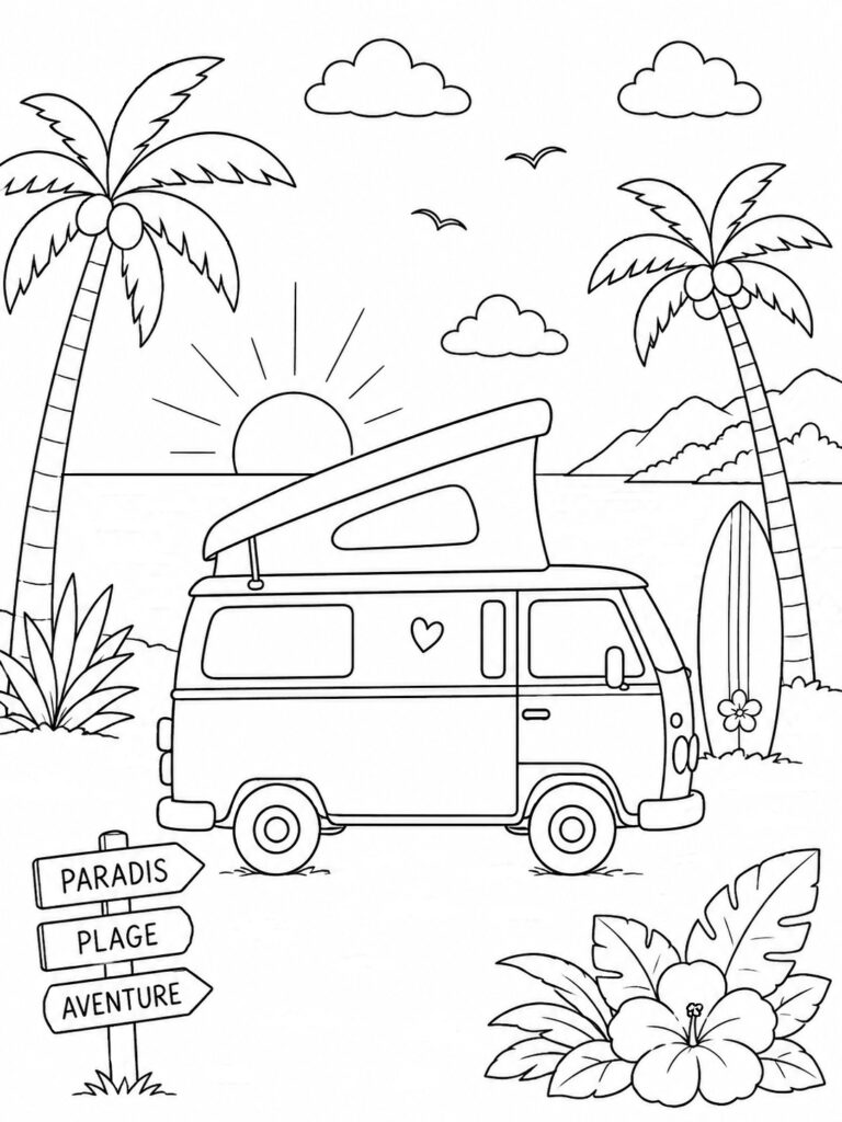 Van Coloriage van