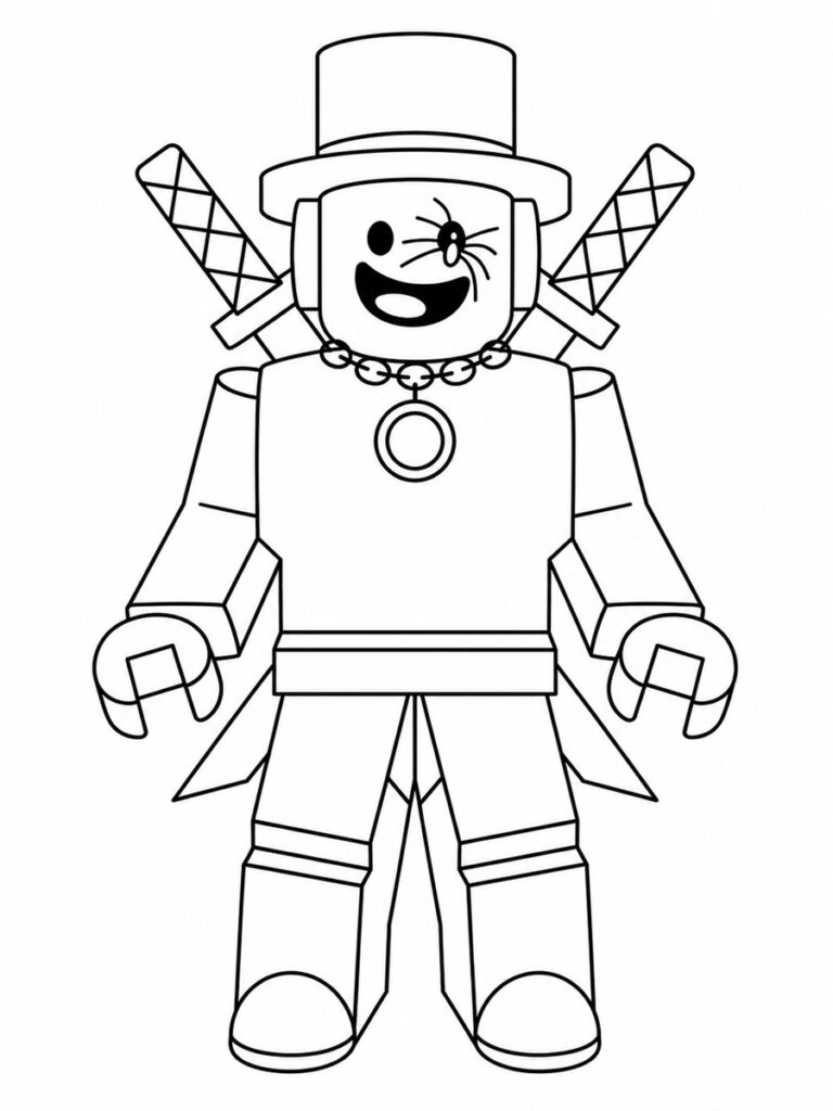 Coloriage Roblox