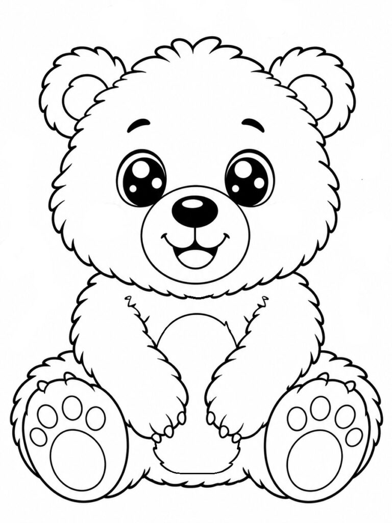 Coloriage ours