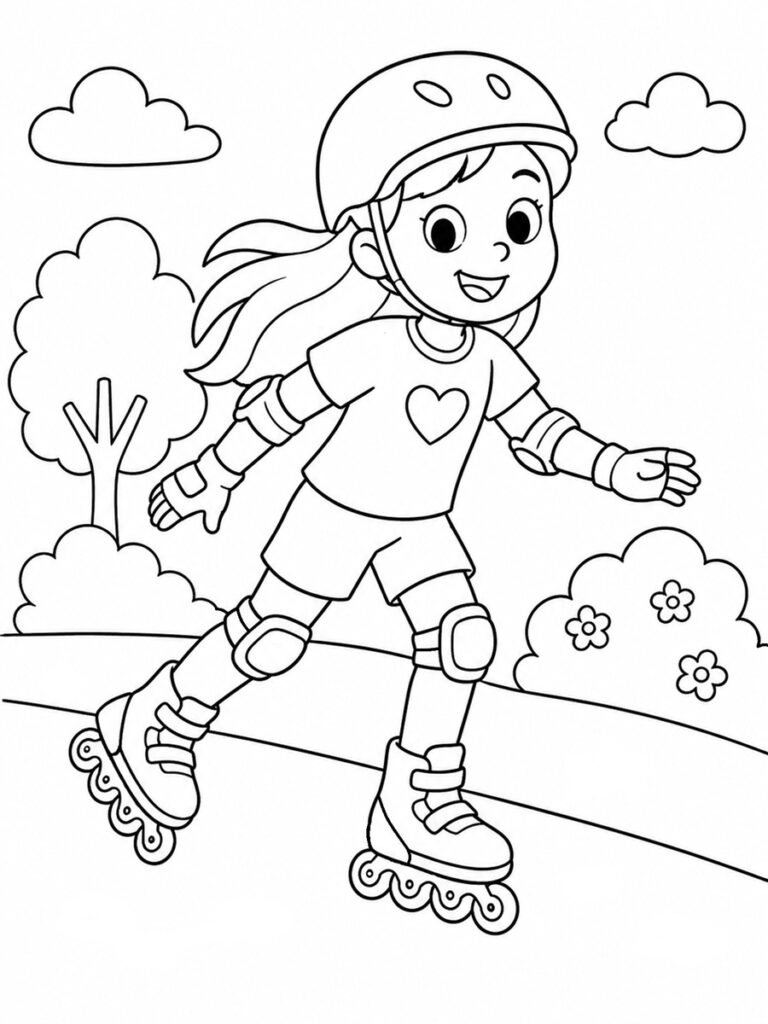 Coloriage roller