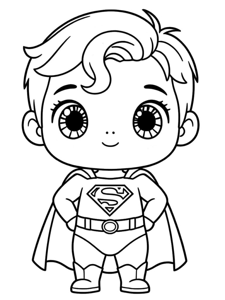 Coloriage Superman