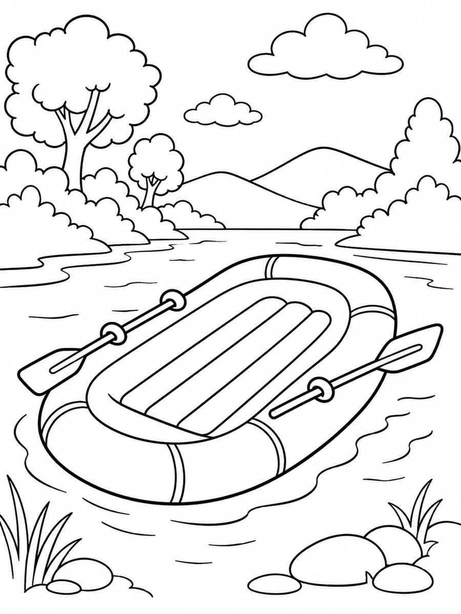 Coloriage canot