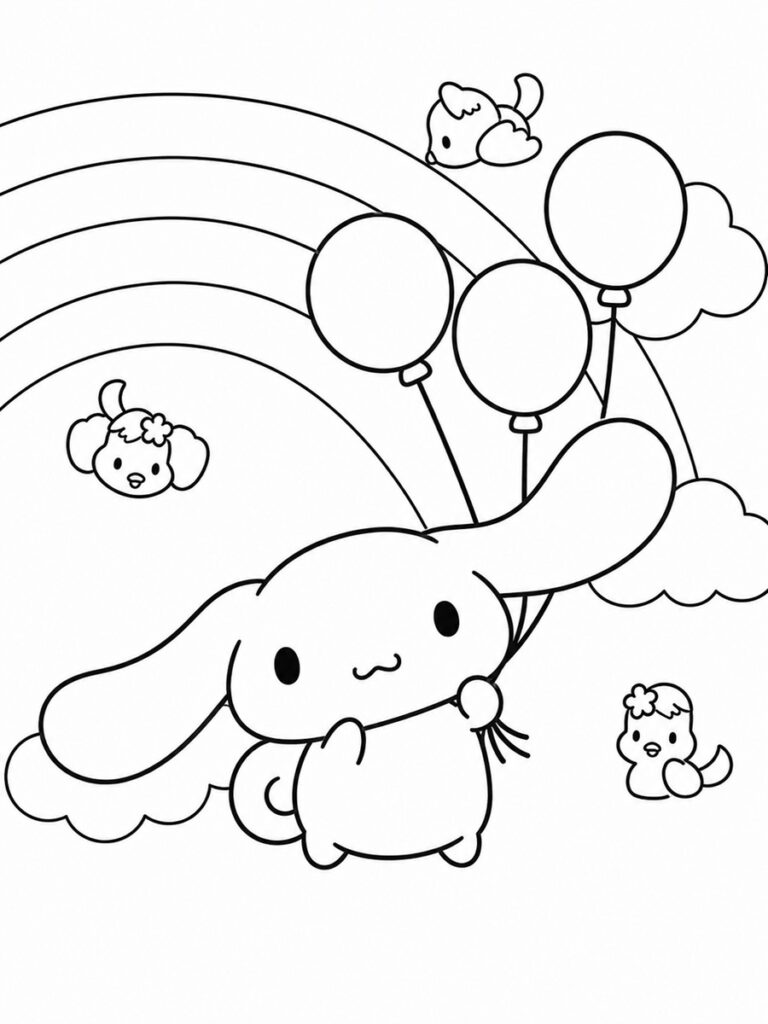 Cinnamoroll Coloriage Cinnamoroll