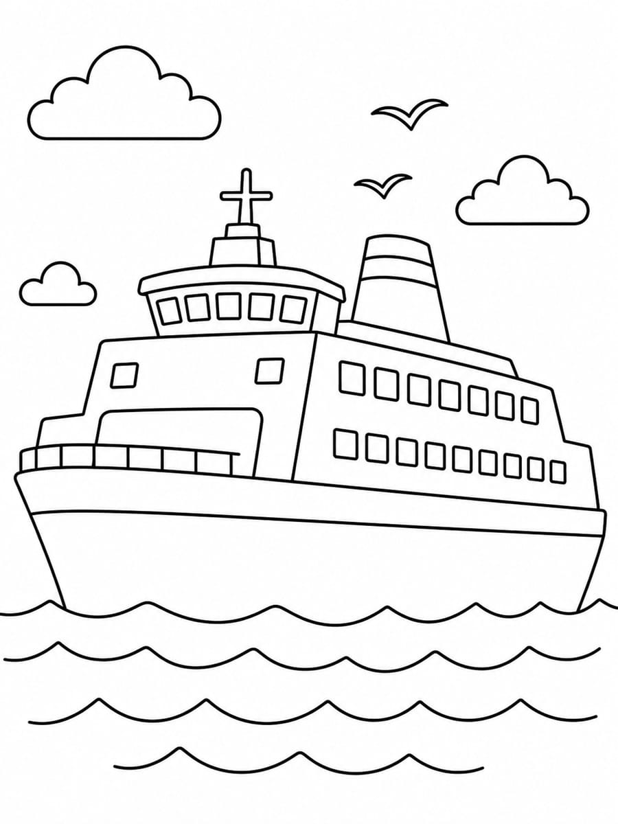 Coloriage ferry