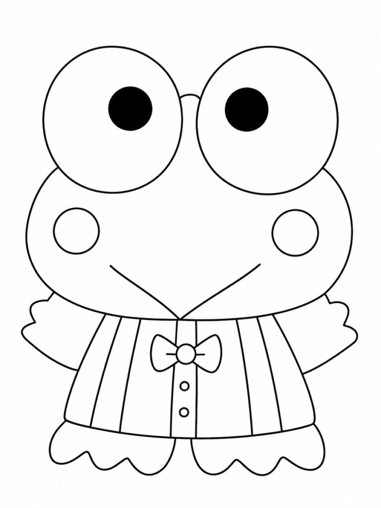 Coloriage Keroppi