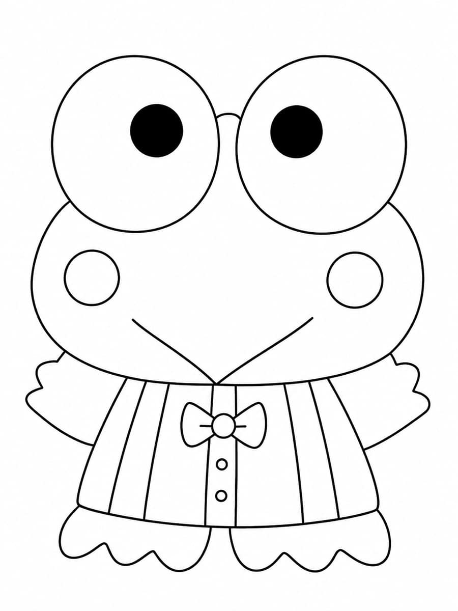 Coloriage Keroppi