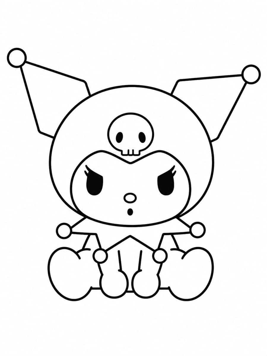 Coloriage Kuromi