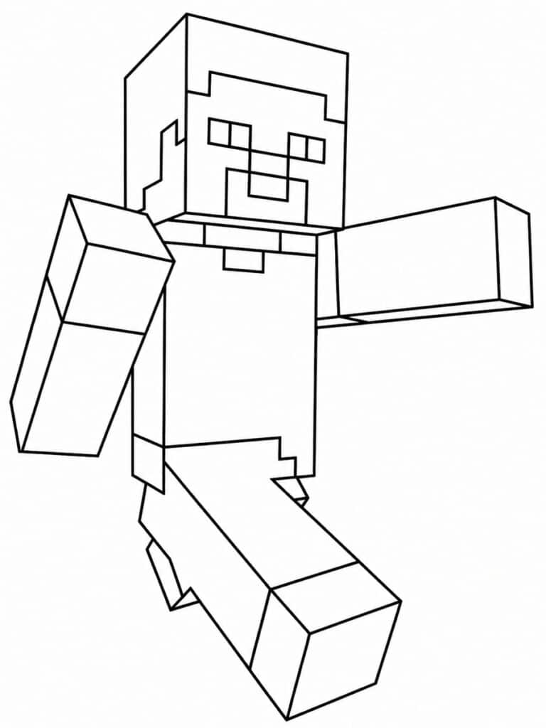 Coloriage Minecraft