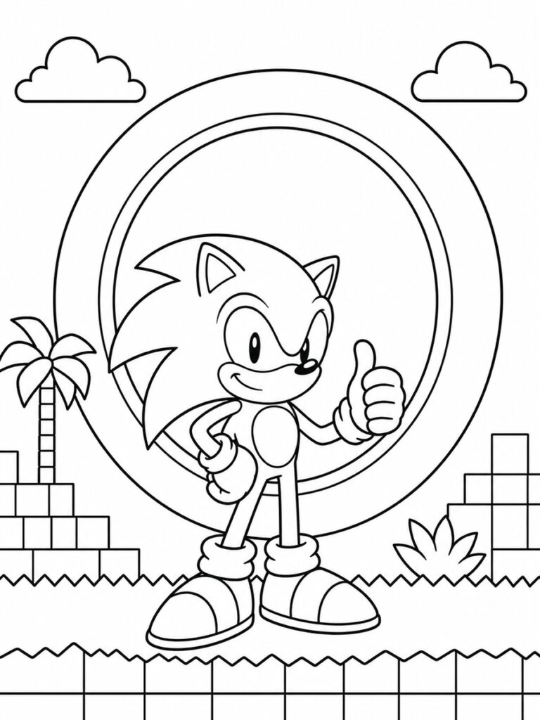 Coloriage jeux vidéos