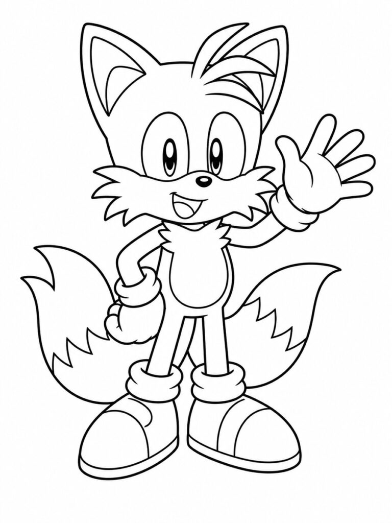 Tails Coloriage Tails