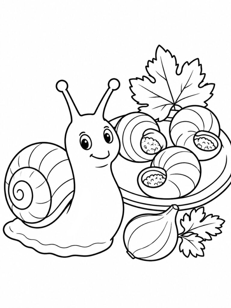 Escargot de Bourgogne Coloriage escargot de Bourgogne