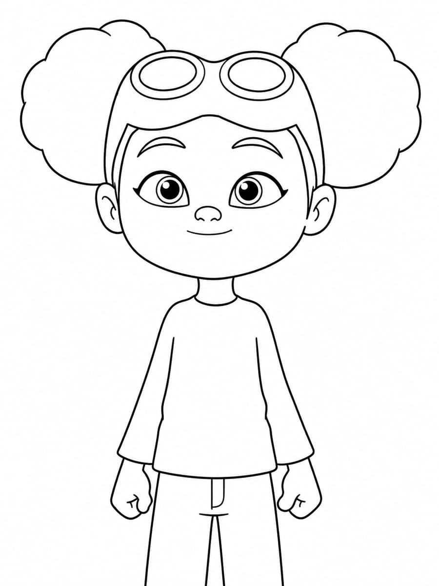 Coloriage Hot Wheels Spark