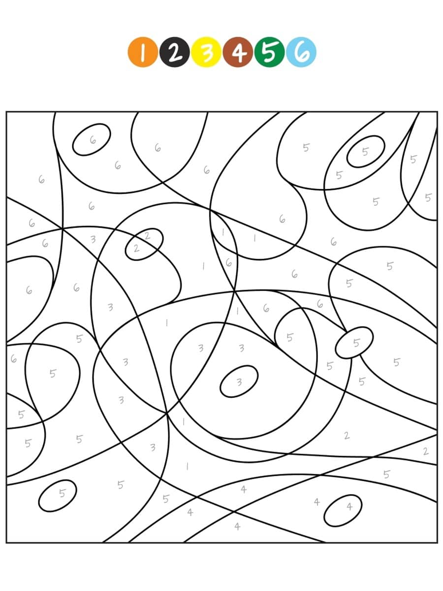 Coloriage magique oiseau