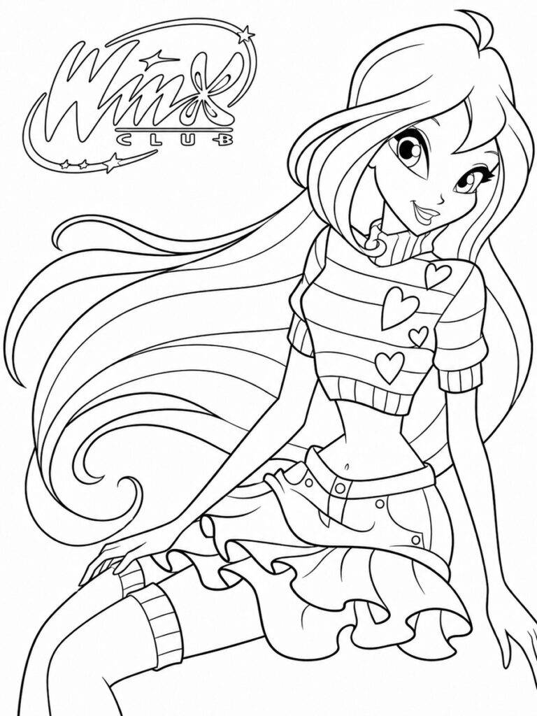 Coloriage Winx Club