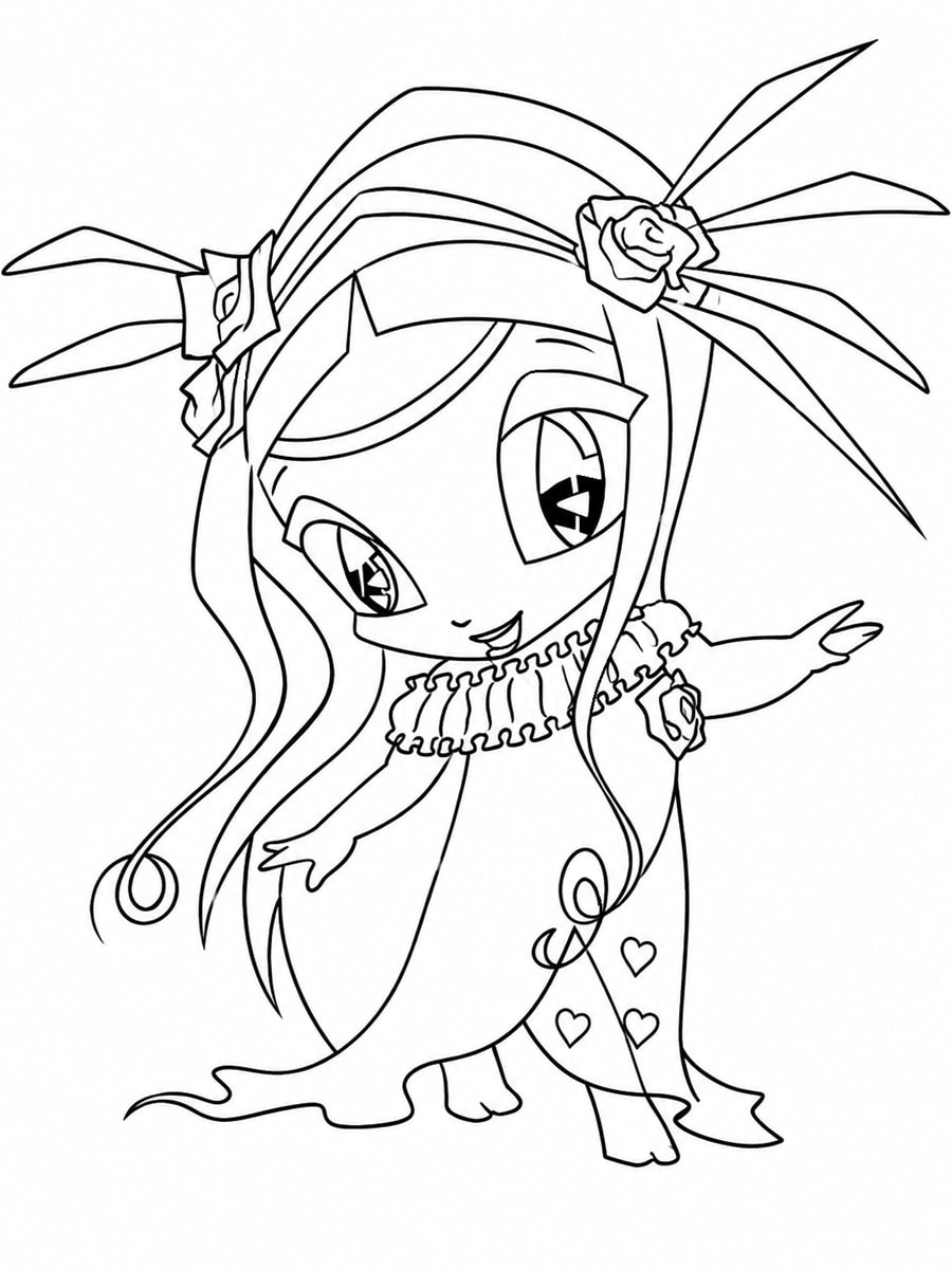 Coloriage Winx mini fée