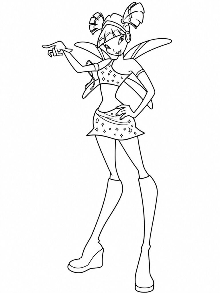 Musa Coloriage Winx Musa