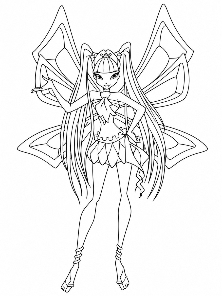 Coloriage Winx