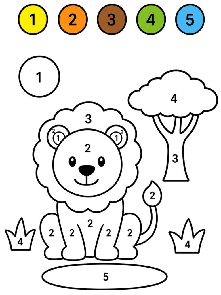 Afrique magique maternelle Coloriage magique maternelle Afrique