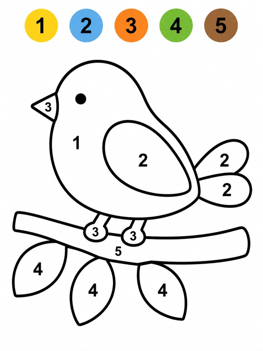 Coloriage magique maternelle