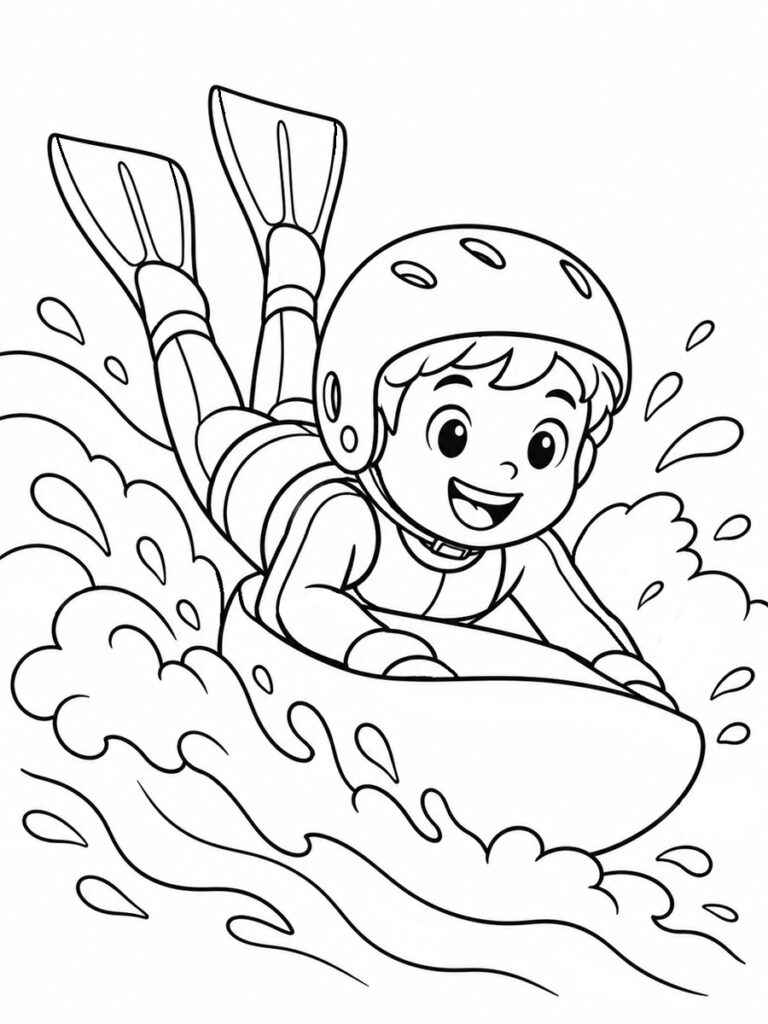Hydrospeed Coloriage hydrospeed